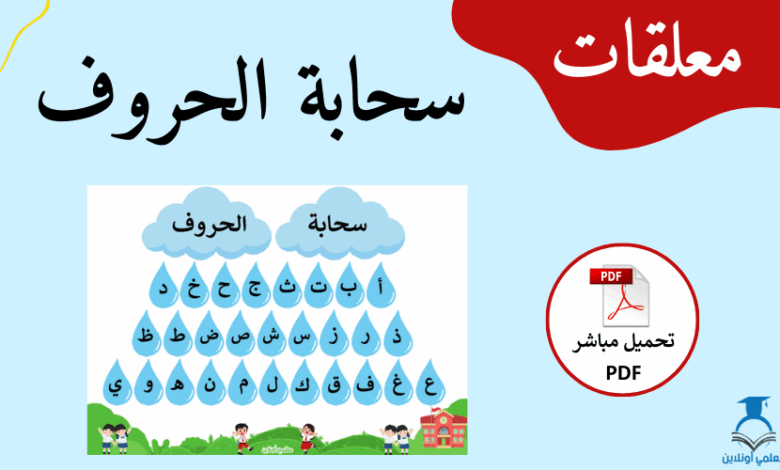 لنكتشف سحابة الحروف العربية