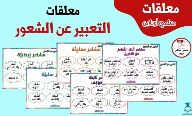 التعبير عن الشعور